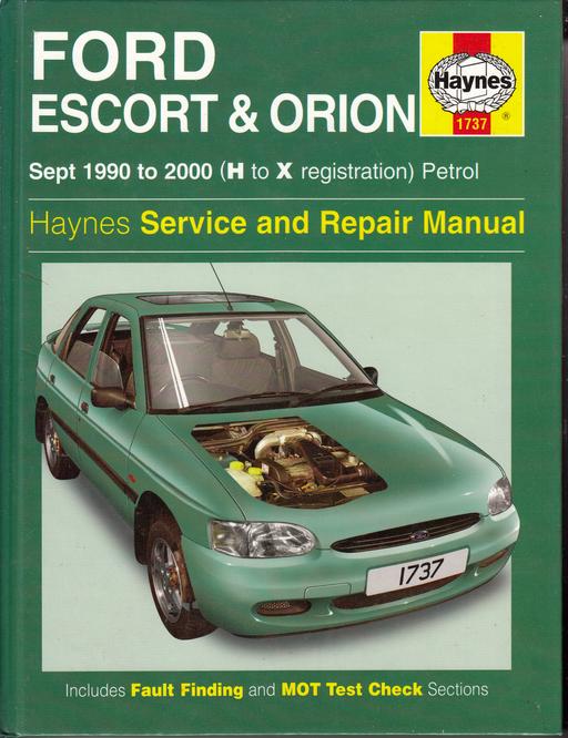 Vehicles Greater Manchester Stockport - Photos for HAYNES ESCORT MANUAL '90 - 2000 PETROL