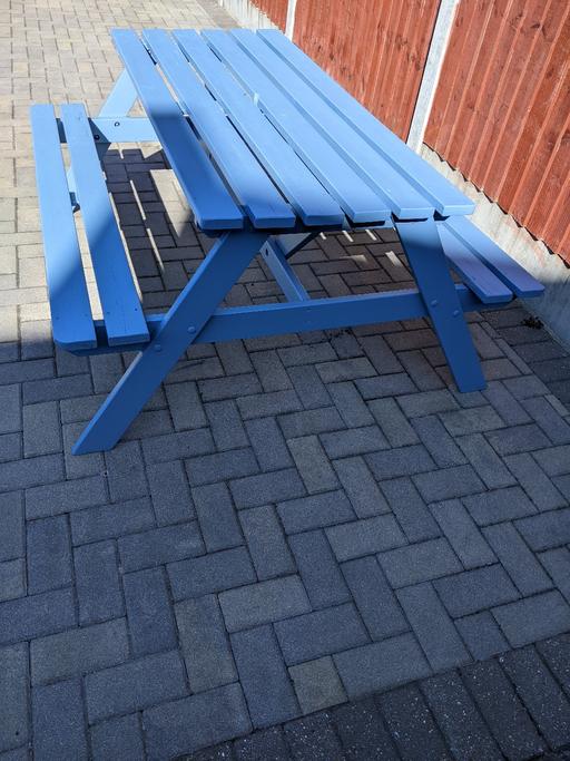 Buy & Sell East London Loxford - East London - Photos for Garden Outdoor Wooden Picnic Table Pub Bench