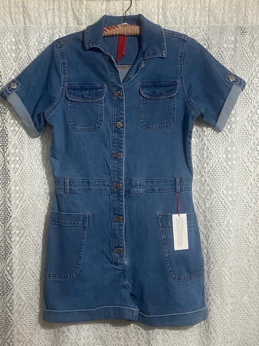 Buy & Sell Merseyside Wirral - Photos for new denim shorts playsuit size 16