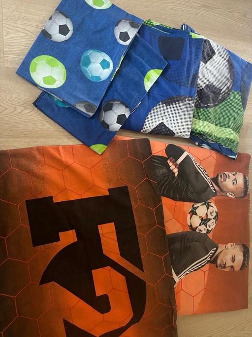 Buy & Sell West Midlands Dudley - Photos for 3 football duvet covers. 1 F2 included