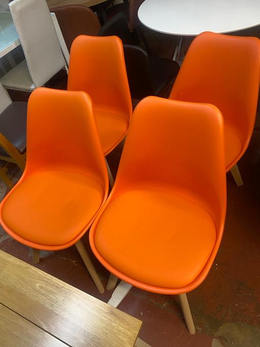 Buy & Sell West Midlands Coventry - Photos for Jerry Pair of Dining Chair - Orange