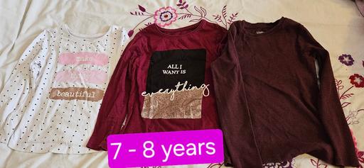 Buy & Sell Cambridgeshire Fenland - Photos for Girls 7 -8 years tops £3