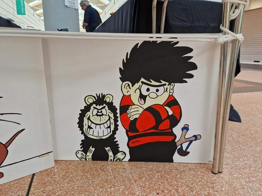 Buy & Sell Greater Manchester Tameside - Photos for Dennis & Gnasher CANVAS ART