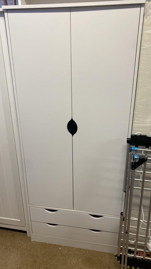 Buy & Sell West Midlands Coventry - Photos for Pagnell 2 Door 2 Drawer Wardrobe - White