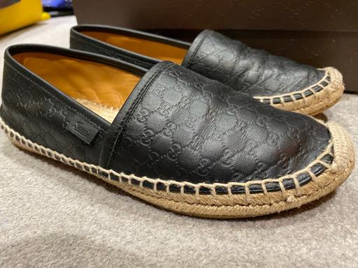 Buy & Sell Barking and Dagenham Barking - Barking and Dagenham - Photos for GUCCI Leather Espadrilles