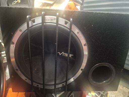 Vehicles West Midlands Birmingham - Photos for 12 INCH VIBE CBR SUBWOOFER IN FUSION BOX