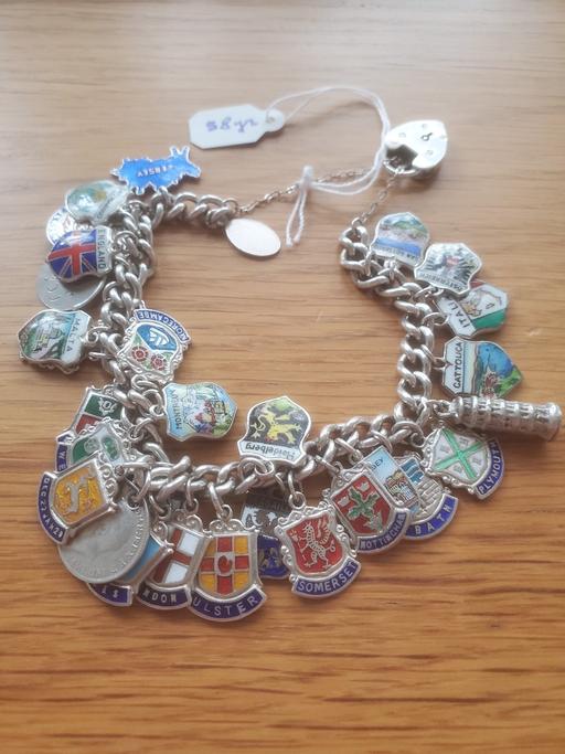 Buy & Sell Hampshire Southampton - Photos for 925 silver enamelled charms bracelet