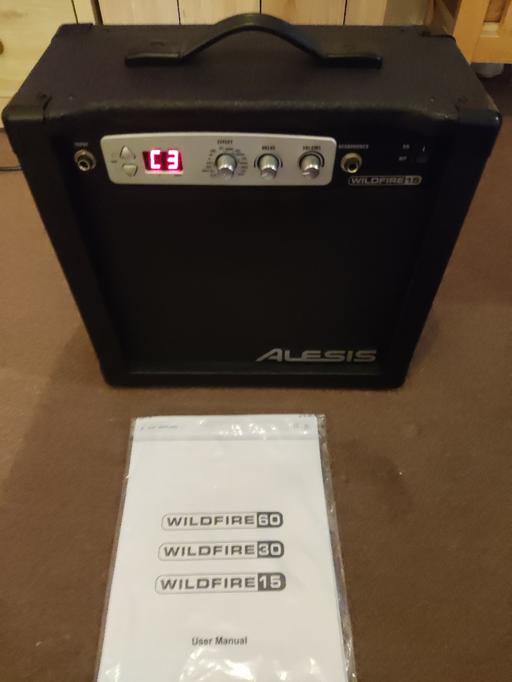 Buy & Sell West Midlands Walsall - Photos for Alesis Wildfire 15 watt guitar amp.