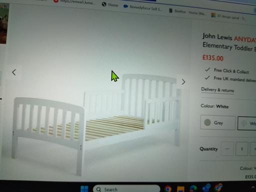 Buy & Sell North London Finsbury Park - North London - Photos for John Lewis Cot Bed