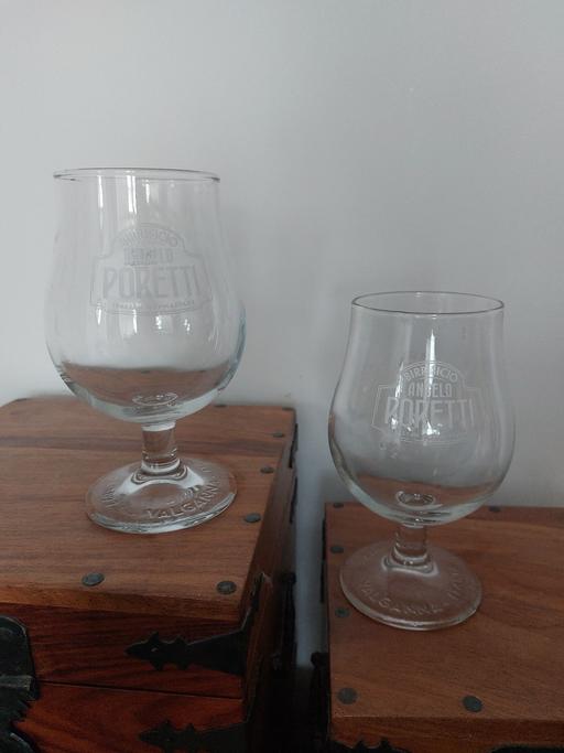 Buy & Sell Merseyside Sefton - Photos for Poretti Italian Hopmasters Goblet Beer Glasse