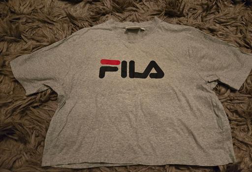 Buy & Sell West Yorkshire Kirklees - Photos for Grey Fila Cropped T.Shirt - Size 10