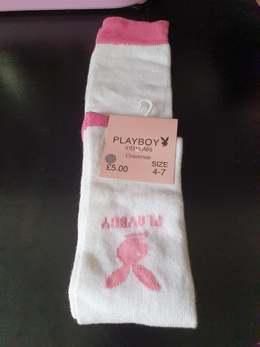 Buy & Sell West Midlands Dudley - Photos for playboy socks overknee NEW