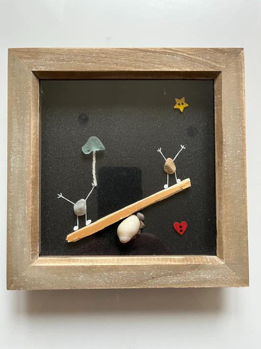 Buy & Sell North Yorkshire Harwood Dale - North Yorkshire - Photos for YORKSHIRE SEAGLASS FRAMED PEBBLE ART