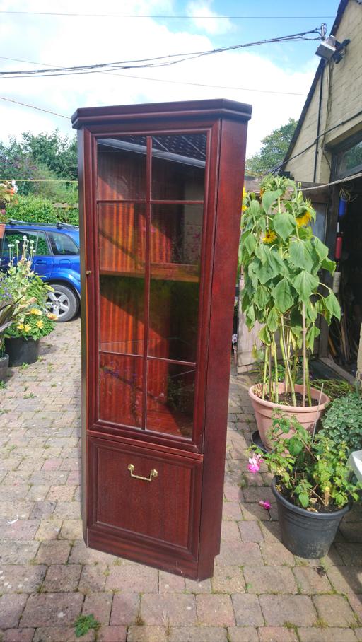 Buy & Sell Devon Mid Devon - Photos for Red wood display unit with storage