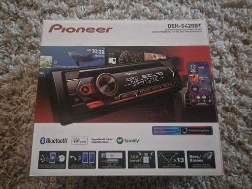 Vehicles West Midlands Birmingham - Photos for PIONEER DEH-S420BT SINGLE DIN STEREO