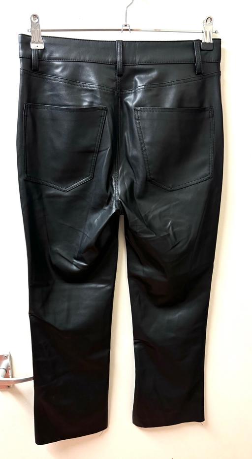 Buy & Sell South West London West Brompton - South West London - Photos for Zara Faux Leather Straight Leg Trousers