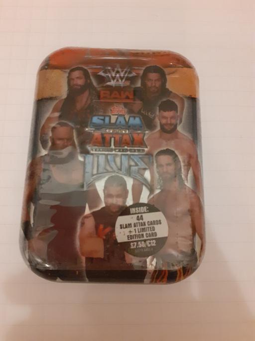 Buy & Sell East London Becontree - East London - Photos for slam attax raw wresting trading cards tin