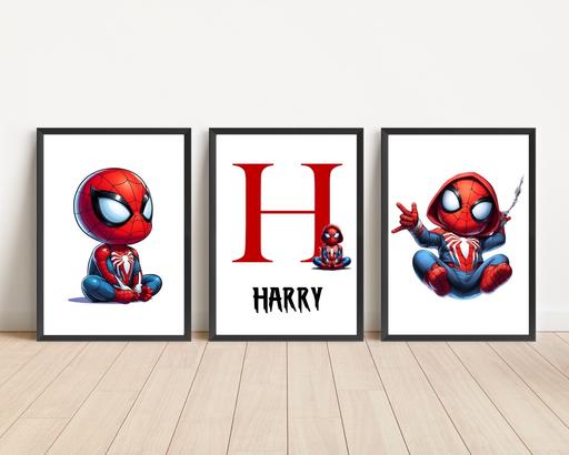 Buy & Sell Worcestershire Wyre Forest - Photos for Personalised Spider-Man prints A4