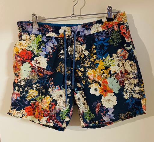 Buy & Sell South West London West Brompton - South West London - Photos for Europann Floral Swimming Shorts Size Large