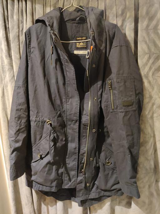 Buy & Sell Surrey Tandridge - Photos for Superdry Womens Field Parka Coat XL Dark blue