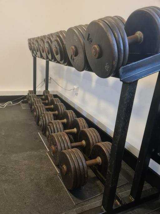 Buy & Sell West Sussex Crawley - Photos for Bodypower pro style dumbbell set with rack