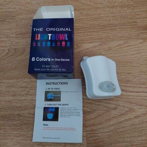 Buy & Sell West Midlands Sandwell - Photos for lightbowl light motion sensor toilet light