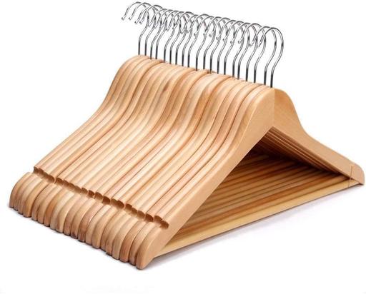 Buy & Sell Central London - Photos for Pack of 20 Strong Premium Wooden Coat Hangers