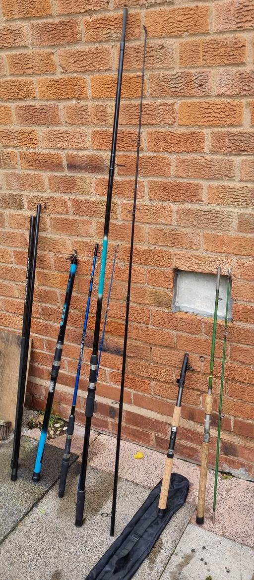 Buy & Sell West Midlands Birmingham - Photos for Fishing Rods x4 & Whips x2