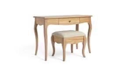 Buy & Sell West Midlands Coventry - Photos for Margot 1 Drawer Dressing Table & Stool - Pine