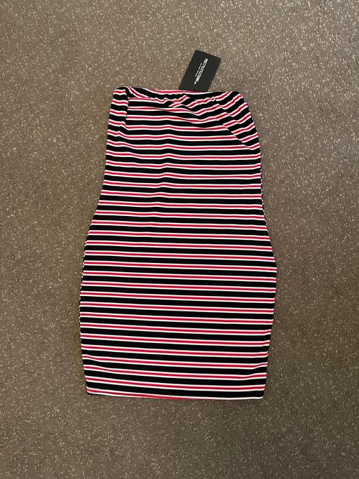 Buy & Sell West Midlands Birmingham - Photos for Red ribbed stripe bandeau dress