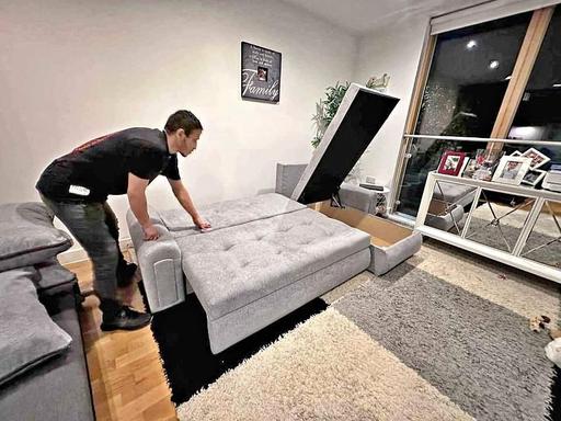 Buy & Sell Brent East Lane Business Park - Brent - Photos for Foxy Universal Berlin corner sofa bed