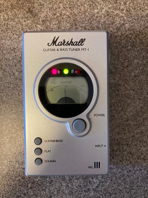 Buy & Sell East Sussex Lewes - Photos for Marshall guitar tuner MT1