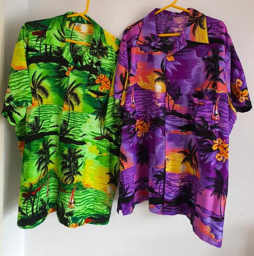 Buy & Sell Surrey Spelthorne - Photos for 2 Hawaiian Lightweight Shirts Size XXL