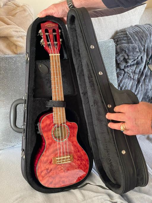 Buy & Sell Lincolnshire North East Lincolnshire - Photos for lanakai Quilted maple concert ukulele