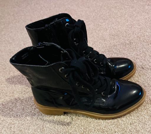 Buy & Sell South West London Fulham Broadway - South West London - Photos for New Look Patent Leather Ankle Boots Size Uk 4