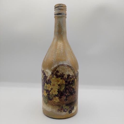 Buy & Sell Kent Medway - Kent - Photos for Vintage Bottle Decorated with Decoupage