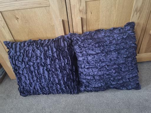 Buy & Sell Newport - Wales - Photos for pair of purple cushions