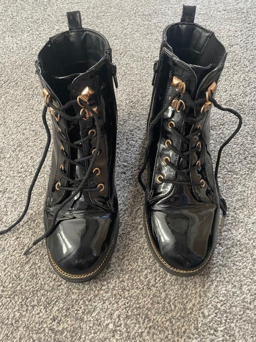 Buy & Sell West Yorkshire Wakefield - Photos for River island black boots