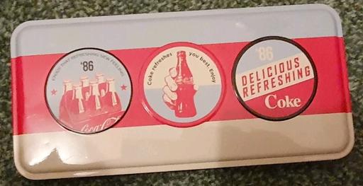 Buy & Sell Newport - Wales Liswerry - Newport - Photos for Coca Cola Pencil Tin 86 Retro Coke Drinks Kid