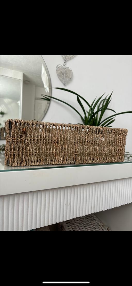 Buy & Sell Gloucestershire South Gloucestershire - Photos for Seagrass basket tray Woven natural