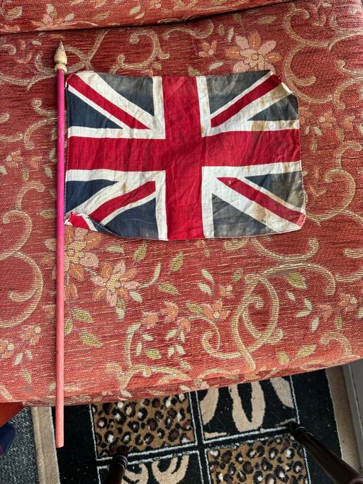 Buy & Sell South East London Kidbrooke - South East London - Photos for Vintage WW2 Union Jack flag W11in x 8in