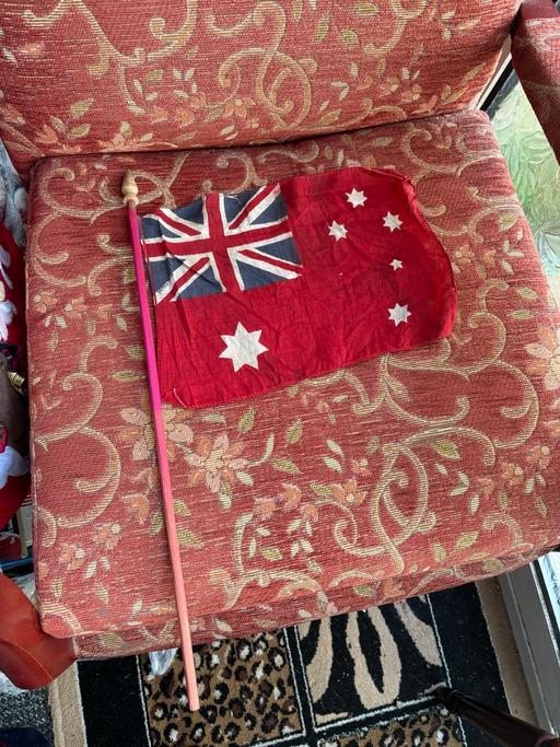 Buy & Sell South East London Kidbrooke - South East London - Photos for Vintage WW2 red New Zealand airforce flag