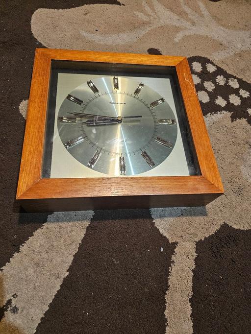 Buy & Sell West Midlands Walsall - Photos for toshiba wall clock 1970s - model tcq-150