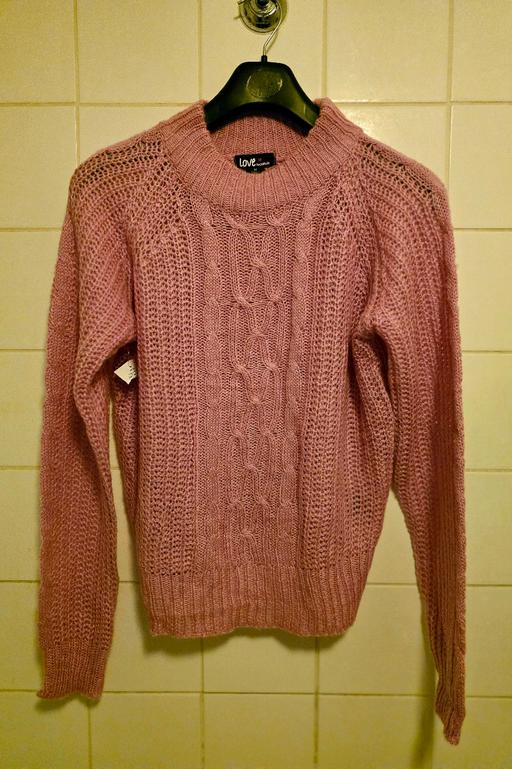 Buy & Sell South East London Greenwich - South East London - Photos for Love By Chelsea Pink Knitted Jumper Brand New