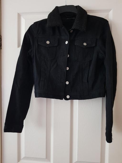 Buy & Sell Lancashire Blackpool - Photos for PLT black denim jacket size 8