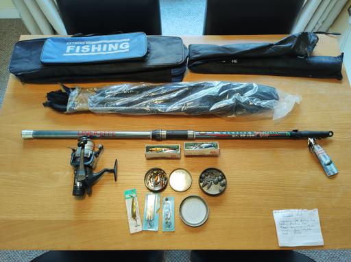 Buy & Sell Staffordshire Stafford - Photos for Carp Fishing Set - Rod, Reel, Net, Lures, Bag