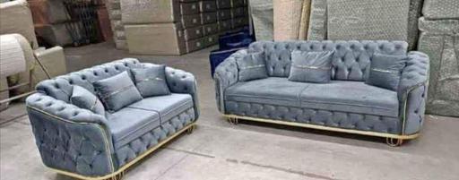 Buy & Sell Brent East Lane Business Park - Brent - Photos for 3 +2 Madrid Sofas in Plush Velvet