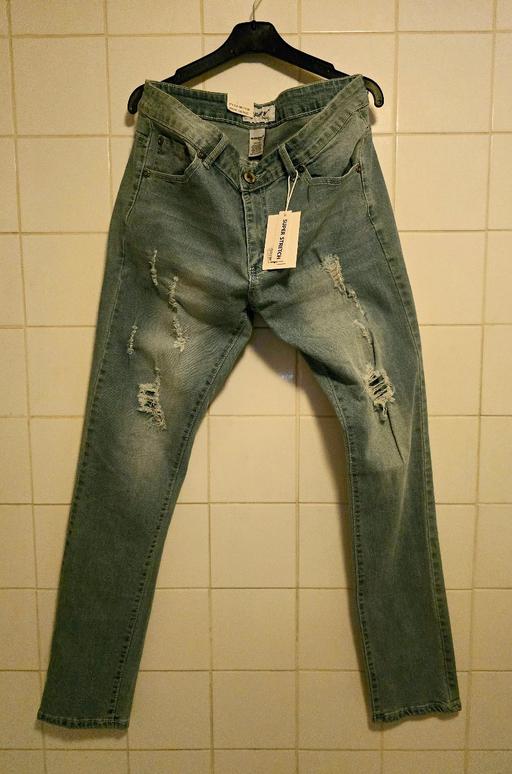 Buy & Sell South East London Greenwich - South East London - Photos for M Society Super Stretch Ripped Jeans New