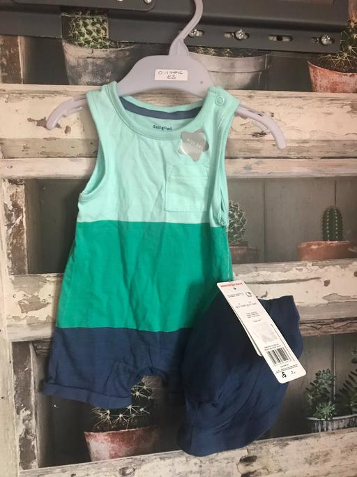 Buy & Sell Northumberland Hartford - Northumberland - Photos for BOYS ROMPER AND HAT - 0-1 MONTHS - NEW