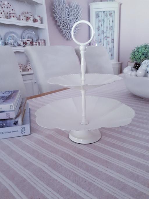 Buy & Sell West Midlands Dudley - Photos for LAURA ASHLEY ENAMEL CAKE STAND